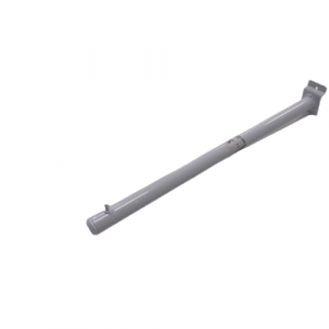 Perchero Recto un topes Panel Rapiwall 40 Cm - Blanco