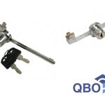 Cerradura Para Vitrina Corrediza De Vidrio - Serrucho - Qbo