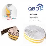 Burletes Para Puertas Y Ventanas Qbo Tipo E Ahorro Energia