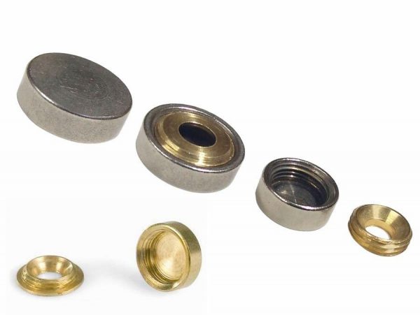 EMB2.jpg Embellecedor Tapa Terminacion De Tornillo Bronce 14mm (x10u) - Imagen 3