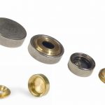 Embellecedor Tapa Terminacion De Tornillo Bronce 21mm (x10u)