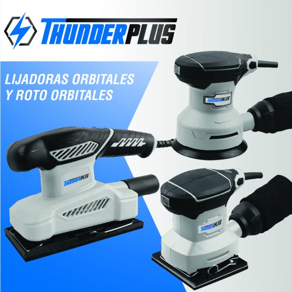 Lijadora Orbital Electrica 150W Thunder PLUS TL00650 - Imagen 5