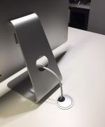 Pasacable Aluminio 50mm Escritorio Redondo Anonizado - Imagen 2