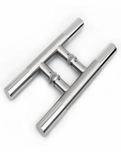 Barral Manijon Manija De 30 Cm Acero Inoxidable Puerta De Vidrio