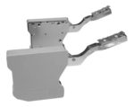 Herraje Elevador Free Flap Para Alacena Mueble Cocina Gris oscuro