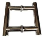 Mini Barral Manijon Cromado Inoxidable Puerta Vidrio Manija Cromado