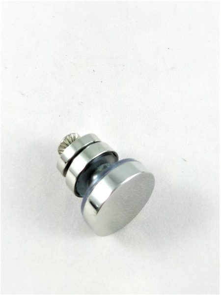 Kit Mampara Corrediza P/ Baño Zamak Minimalista Vidrio - Imagen 2