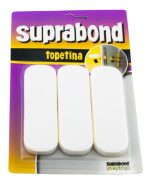 TOPETINA AUTOADHESIVA RECTANGULAR BLANCA