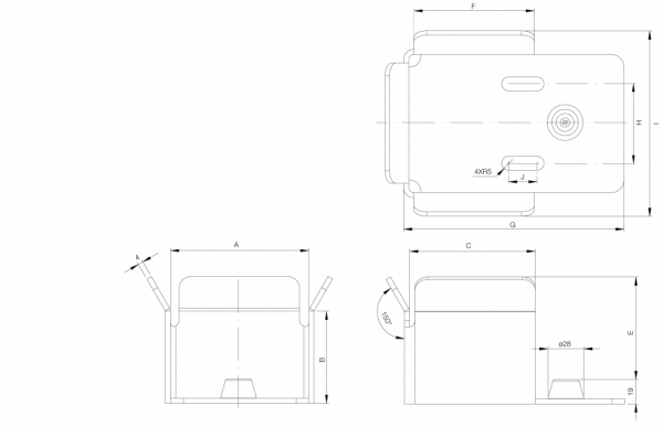Receptor Para Portones Corredizos Roma - Imagen 5