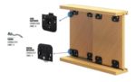 kit Corredizo MR 1535 Para Madera 2 puertas