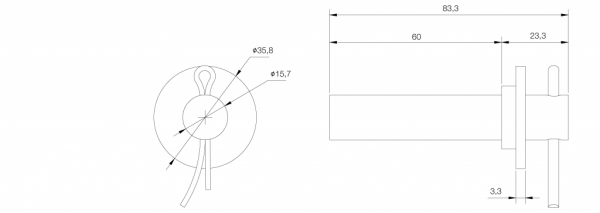 Pieza Intermedia Para Portones Levadizos - Imagen 2