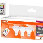 PACK LAMPARA RGB LED DICROICAS16 GU10 C/C REMOTO