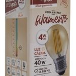 LAMPARA LED GOTA FILAMENTO 4W