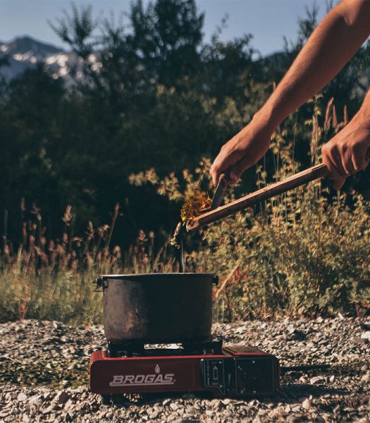 Cocina Portatil A Cartucho Brogas - Imagen 3
