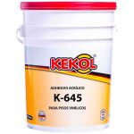 Adhesivos Para Pisos Vinilicos Kekol K-645 por 4Kg.