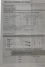 Brazo Elevabable Para Puertas De  Muebles F2 - 3,9kg a 4,8kg - Imagen 4