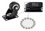 4 Ruedas Para Muebles Giratorias 2 Con Freno 50mm Reforzadas