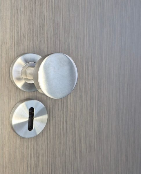 Pomo Doble Balancín k002 De Acero Inoxidable k200  Satinado - Imagen 2