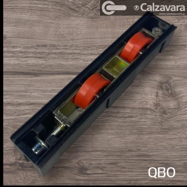 90641.jpg Carro Doble Rueda Con Ruleman Para Linea Modena R42 R49 - Imagen 1