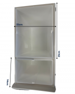 Cesto Residuos Extraible Doble Reciclaje De 30l Bajo Mesada - Imagen 5