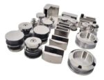 Kit Mampara Esquinero Corrediza P/baño Cromado Vidrio