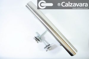 Manijon Barral S 300x38mm Simple Acero Inoxidable Puerta Satinado