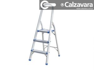 Escalera Aluminio Tijera Familiar 3 Escalones