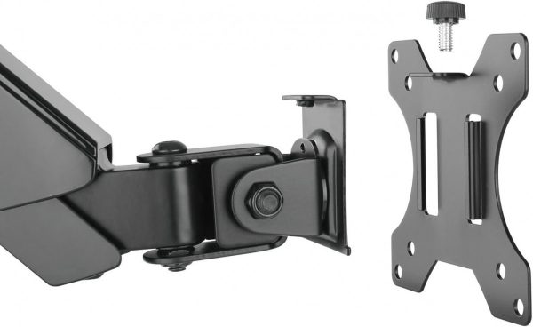 Soporte Gamer Monitor Doble Hidráulico Escritorio 13  A 32 - Imagen 4