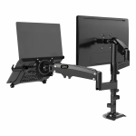Soporte Gamer Monitor Doble Hidráulico Escritorio 13  A 32