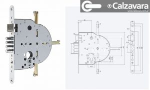 Cerradura Multipunto Para Puerta Multianclaje De Seguridad