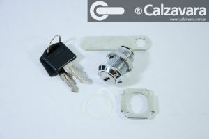 Cerradura Para Muebles Con Leva 25mm X 30mm Cajón Casillero