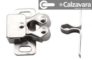 Reten A Rodillo Tipo Mini Latch Zinc Resorte Puerta