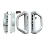 Cierre Central Con Llave Blanco Para Encuentro de Hoja - Imagen 2