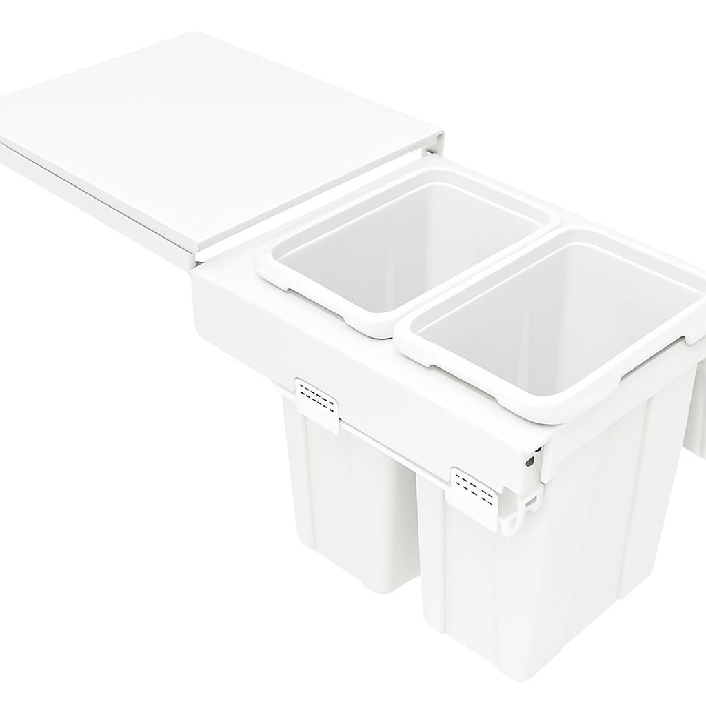 92083 Porta Residuo High Guia con Cierre suave Slim - Imagen 1