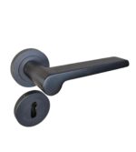 Manija Doble Balancin L920 Con Bocallave Aluminio Negro