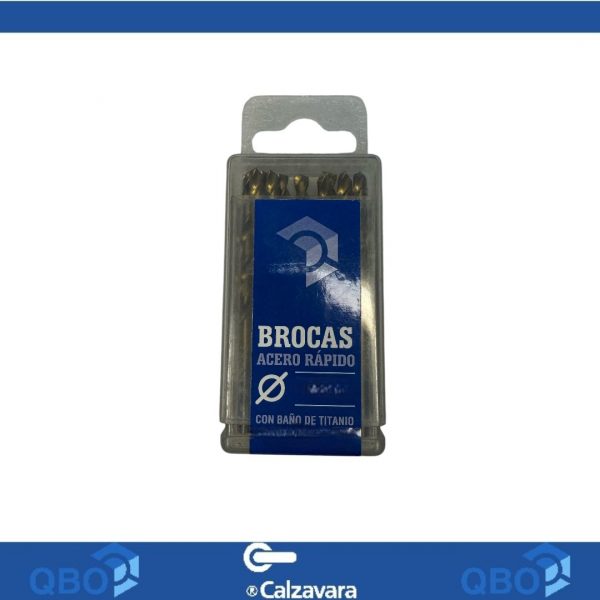 mechas acero rapido madera titanio Mecha Acero Rapido Baño de Titanio 5.25mm - Imagen 2