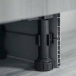 Pata Plastica Regulable 120 a 145mm