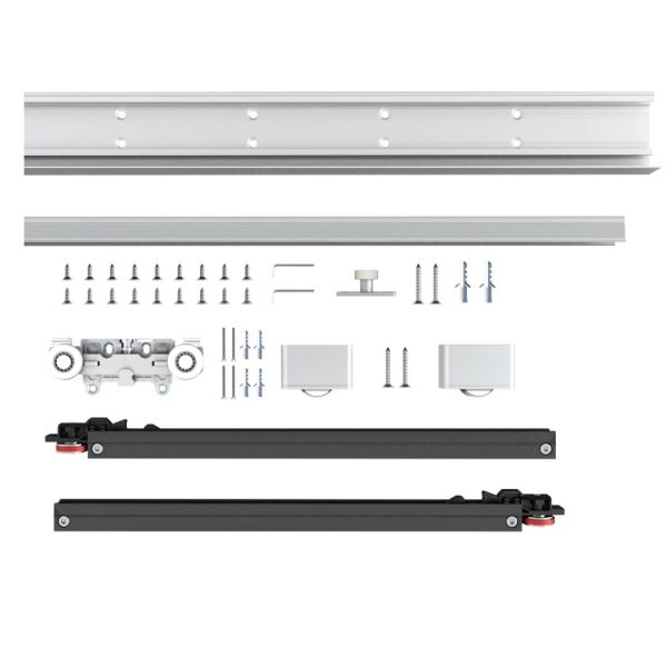Sistema De Puerta Corrediza Invisible  GHOST 1.5mts - Imagen 2