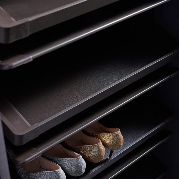 Zapatero Extraible Para Placard 8 Bandejas 139-159 Cm QBO - Imagen 6