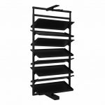 Zapatero Extraible Para Placard 8 Bandejas 139-159 Cm QBO