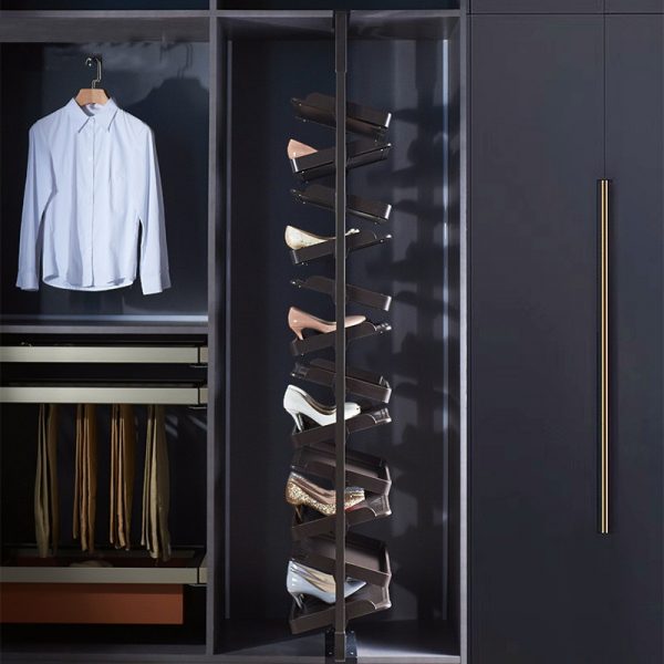 Zapatero Extraible Para Placard 8 Bandejas 139-159 Cm QBO - Imagen 5