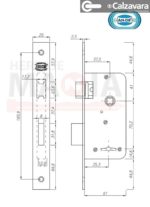 Cerradura An-Dif 851 Zinc - Imagen 2