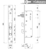 Cerradura Candex 123 Zinc Corrediza - Imagen 2