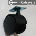 Rueda Dual 50Mm Con Base