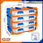 Gavetero Wadfow 4 Bandejas Wtb8344 - Imagen 2