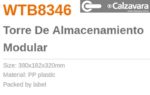 Gavetero Wadfow 6 Bandejas Wtb8346 - Imagen 2