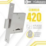 Cerrojo Sekur 420 Pasador Recto - Imagen 2