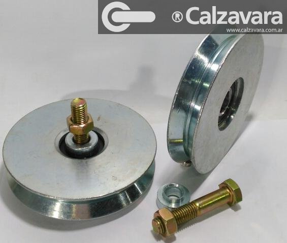Rueda Acero Para Porton Corredizo 60 Mm X 2 (por Par)