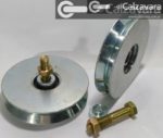 Rueda Para Porton Canal en V 120mm - Imagen 2