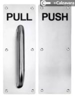 Kit Placa Push-Pull Inoxidable